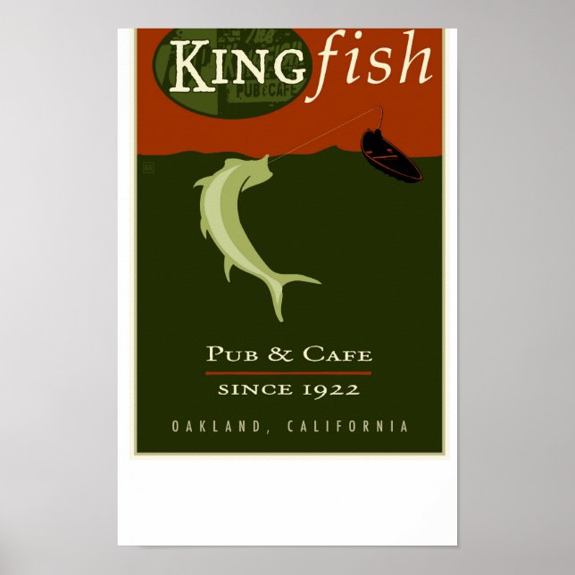 Affiche le Kingfish (Devant)