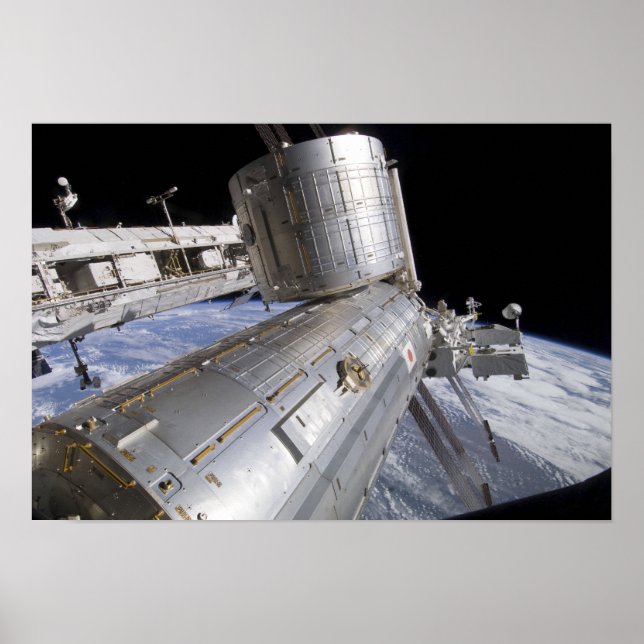 Affiche Le laboratoire Kibo du module japonais d'expérimen (Devant)