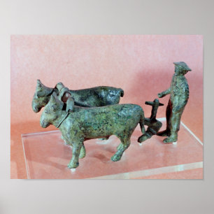 Affiche Le laboureur d'Arezzo