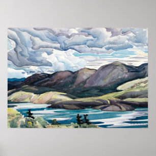 AFFICHE LE LAC CRANBERRY