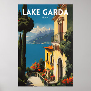 Affiche Le lac de Garde