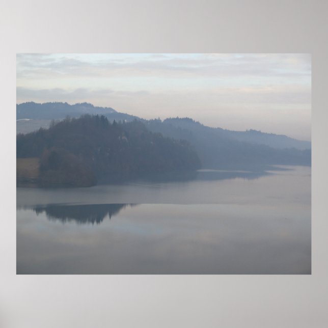 Affiche Le lac de Tchorsztynskie Pieniny (Devant)