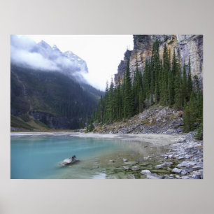 AFFICHE LE LAC LOUISE CÔTE NORD