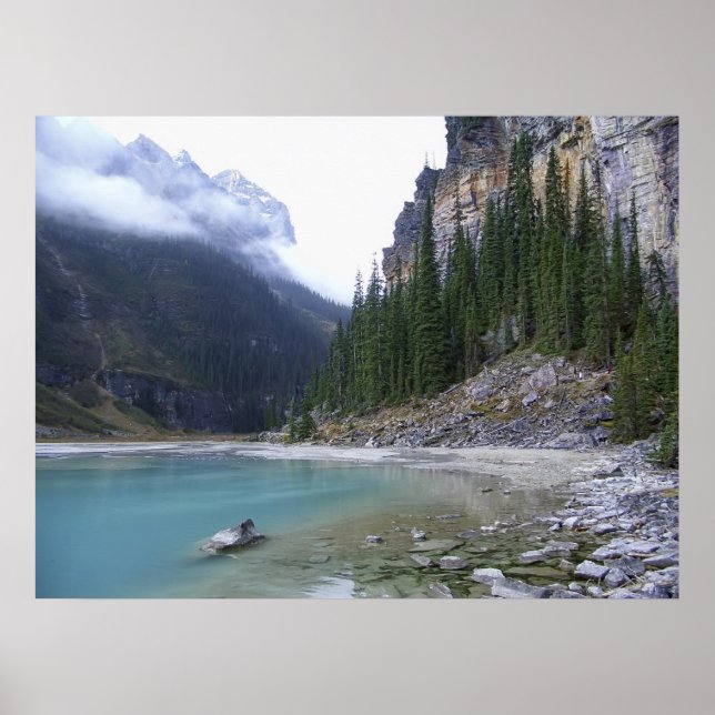 AFFICHE LE LAC LOUISE CÔTE NORD (Devant)