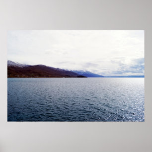 Affiche Le lac Ohrid