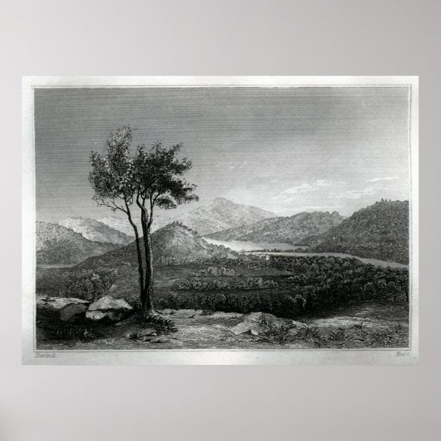 Affiche Le lac Schroon (Devant)