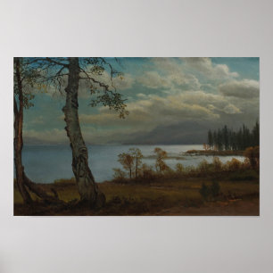 Affiche Le lac Tahoe