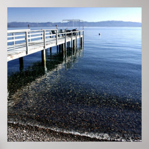 Affiche Le lac Tahoe 2