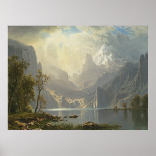 Affiche Le lac Tahoe dans les Sierras