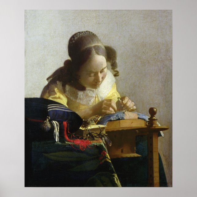 Affiche Le Lacemaker, 1669-70 (Devant)