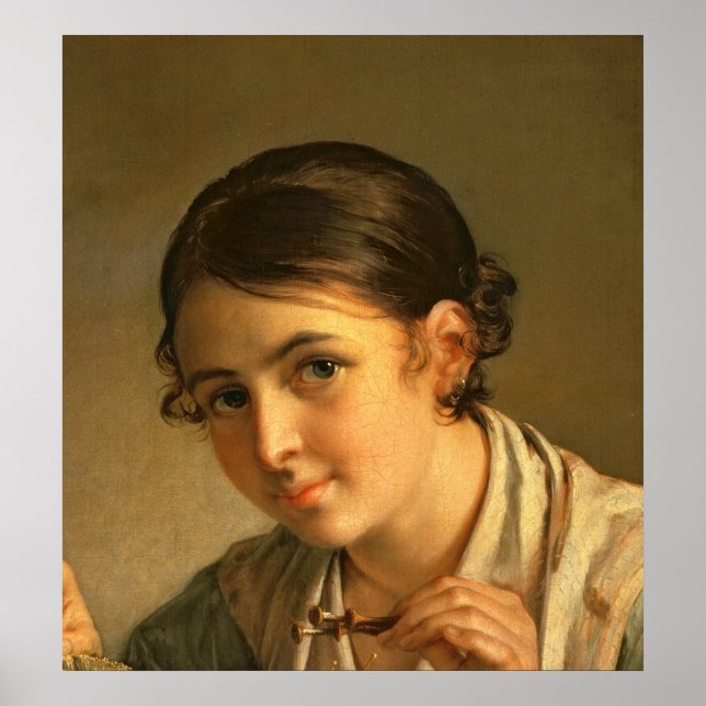 Affiche Le Lacemaker, 1823 (Devant)