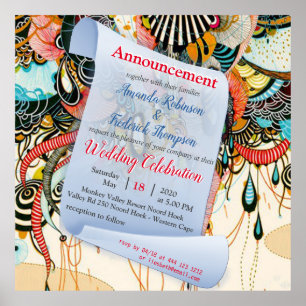 Affiche Le langage de la lumière - L'art gribouillant