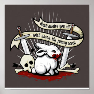 Affiche Le lapin de Caerbannog