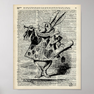 Affiche Le lapin de Whitte