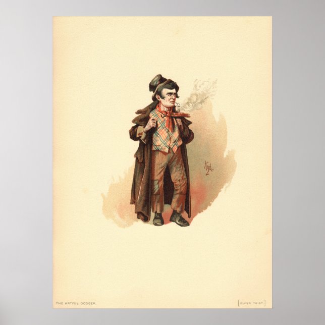 Affiche Le livre de l'amour de Kyd, Oliver Twist de Dicken (Devant)