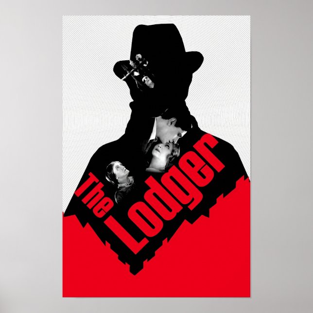 Affiche Le Locataire 1927 Film Classique (Devant)