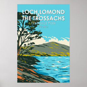 Affiche Le Loch Lomond et le Parc national des Trossachs