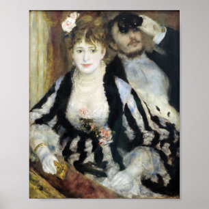 Affiche Le lodge de Pierre-Auguste Renoir