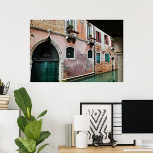 Affiche Le long des canaux de Venise