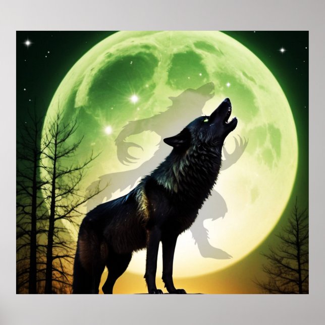 Affiche Le loup-garou Howl (Devant)