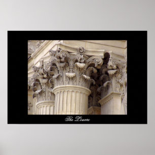 Affiche Le Louvre