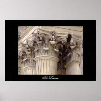 Affiche Le Louvre