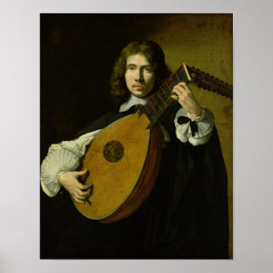 Affiche Le Lute-Player
