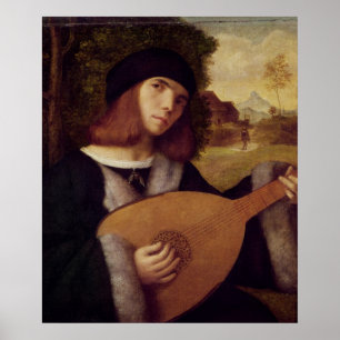 Affiche Le Lute Player