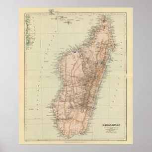 Affiche Le Madagascar