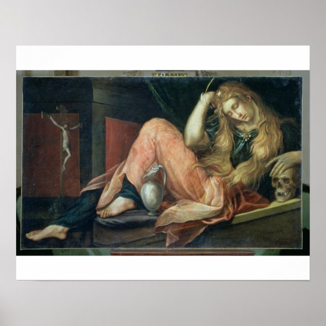 Affiche Le Magdalene (huile sur toile) (Devant)