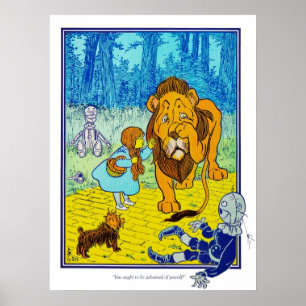 Affiche Le Magicien d'Oz : Vous devriez avoir honte !