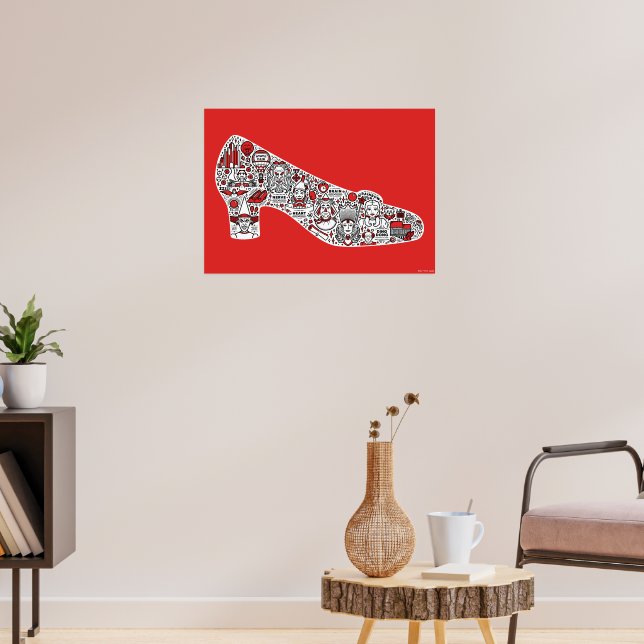 Affiche Le magicien du Doodle Art d'Oz (Salon 3)