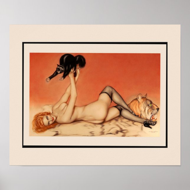 Affiche Le magnifique Alberto Vargas Pin up (Devant)