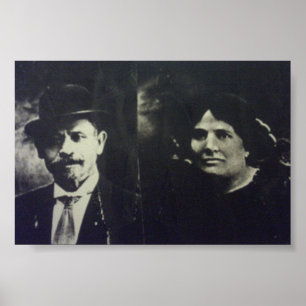 Affiche Le maître de poste et sa femme.