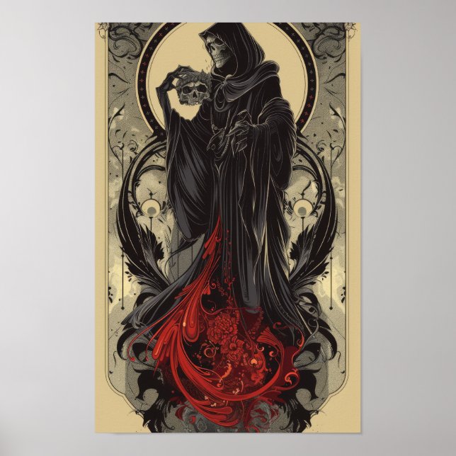 Affiche Le majestueux fantôme de l'affiche de l'Opéra (Devant)