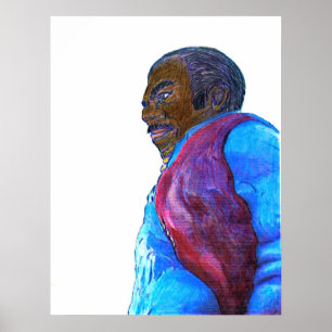 Affiche Le mâle de danseur de jGibney de série d'artiste