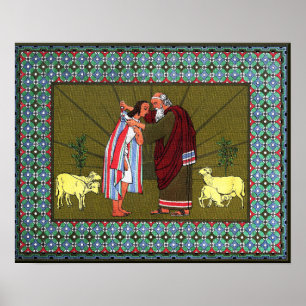 Affiche Le manteau de Joseph de plusieurs couleurs