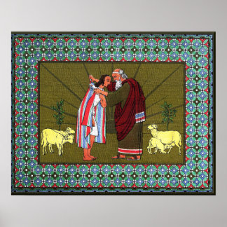 Affiche Le manteau de Joseph de plusieurs couleurs