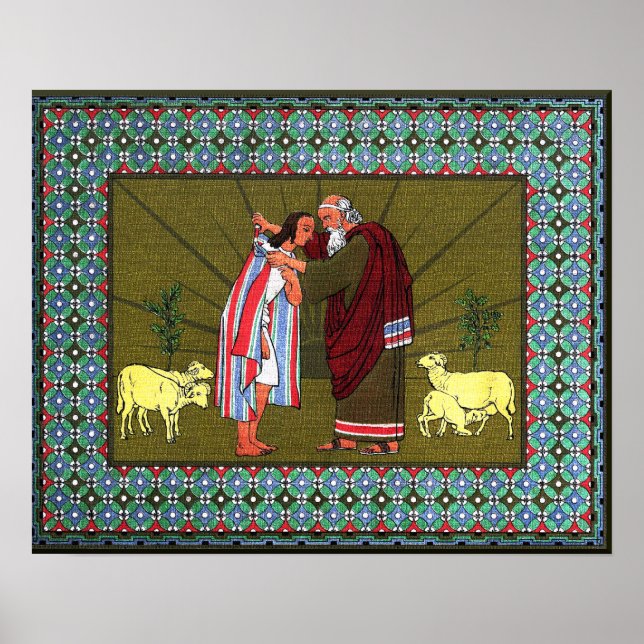 Affiche Le manteau de Joseph de plusieurs couleurs (Devant)