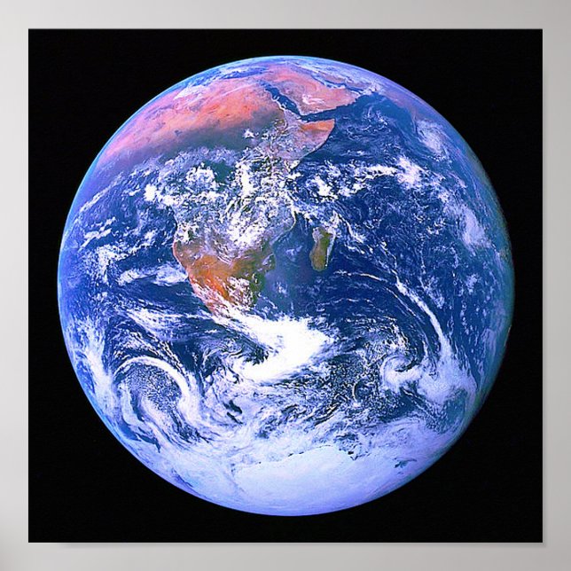 Affiche "Le marbre bleu" (Devant)