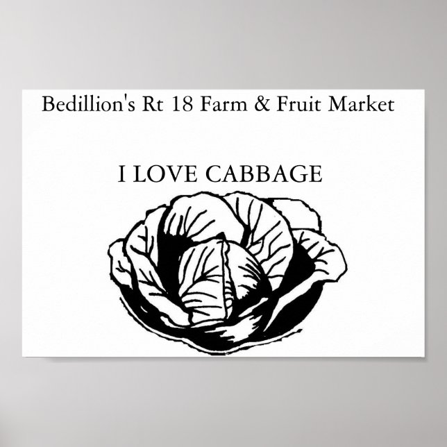 Affiche Le marché agricole de Bedillion (Devant)