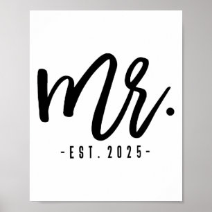 Affiche Le Mari Et La Femme De La Partie D'Engagement