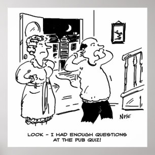 Affiche Le mari ne veut pas remettre en question