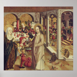 Affiche Le mariage à Cana, c.1500