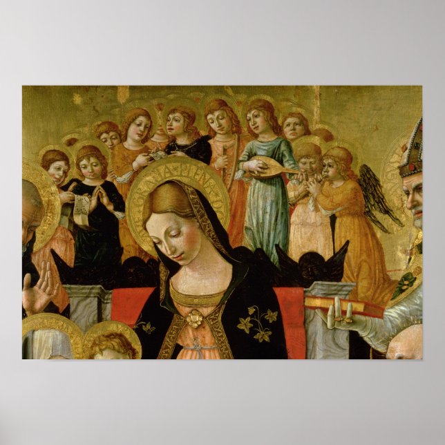Affiche Le mariage de Sainte Catherine de Sienne (Devant)