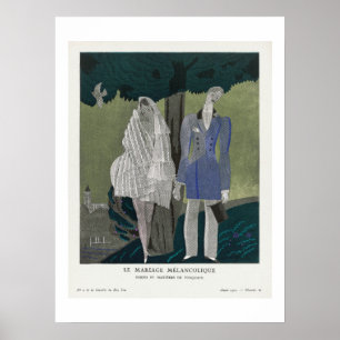 Affiche Le mariage mélancolique, Charles Martin