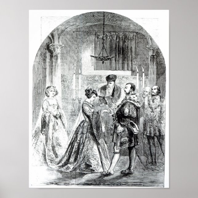 Affiche Le mariage privé d'Anne Boleyn (Devant)