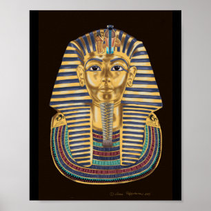 Affiche Le Masque d'or de Toutankhamon