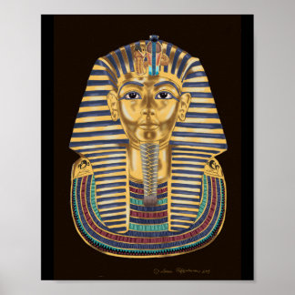 Affiche Le Masque d'or de Toutankhamon