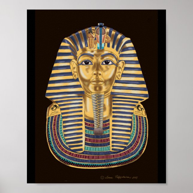 Affiche Le Masque d'or de Toutankhamon (Devant)